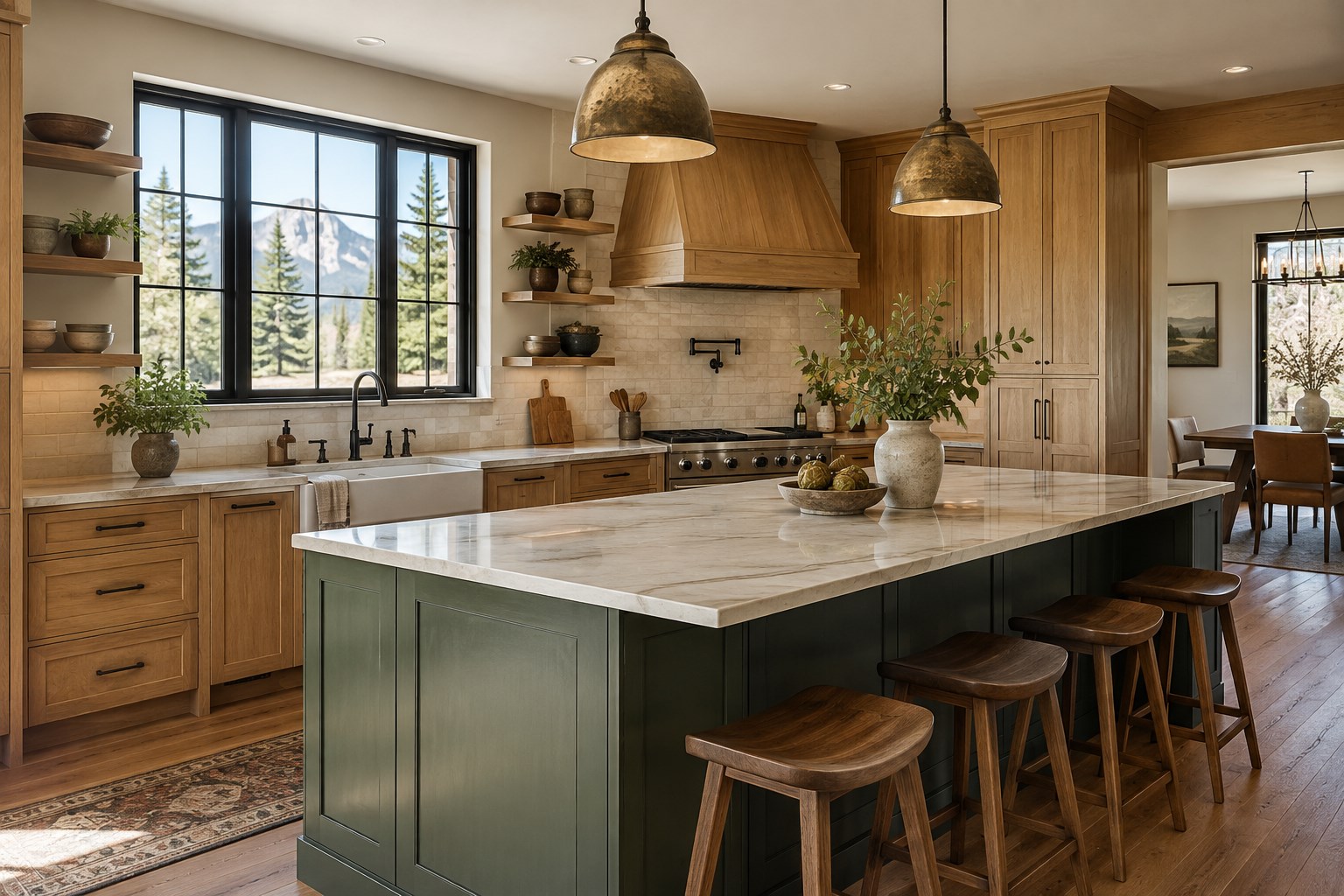 Kitchen remodeling example
